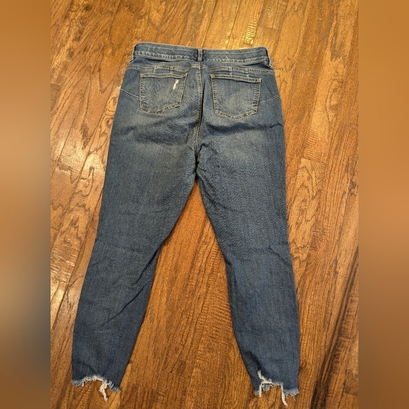 Bombshell Skinny Premium Stretch High-Rise Destructed Jean plus size 16 - Picture 11 of 15